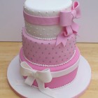 3 Tier Stacked Wedding Cake