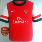 Arsenal Football Shirt Novelty Birthday Cake