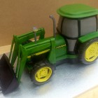 John Deere 3050 Tractor With Digger Novelty Birthday Cake