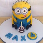 Minion Novelty Birthday Cake