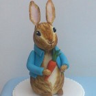 Peter Rabbit Themed Christening Cake