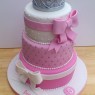 Princess Tiara 3 Tier Birthday Cake  thumbnail