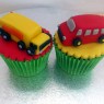 Toy Cars Bikes Bus Lorry Novelty Cupcakes thumbnail