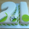 White Xbox 360 Novelty 21st Birthday Cake  thumbnail