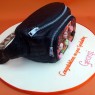 designer bum bag novelty birthday cake  thumbnail