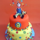 mr tumble inspired novelty 2 tier birthday cake s