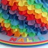 my little pony rainbow frill 2 tier rainbow sponge birthday cake sponge poole dorset detail thumbnail