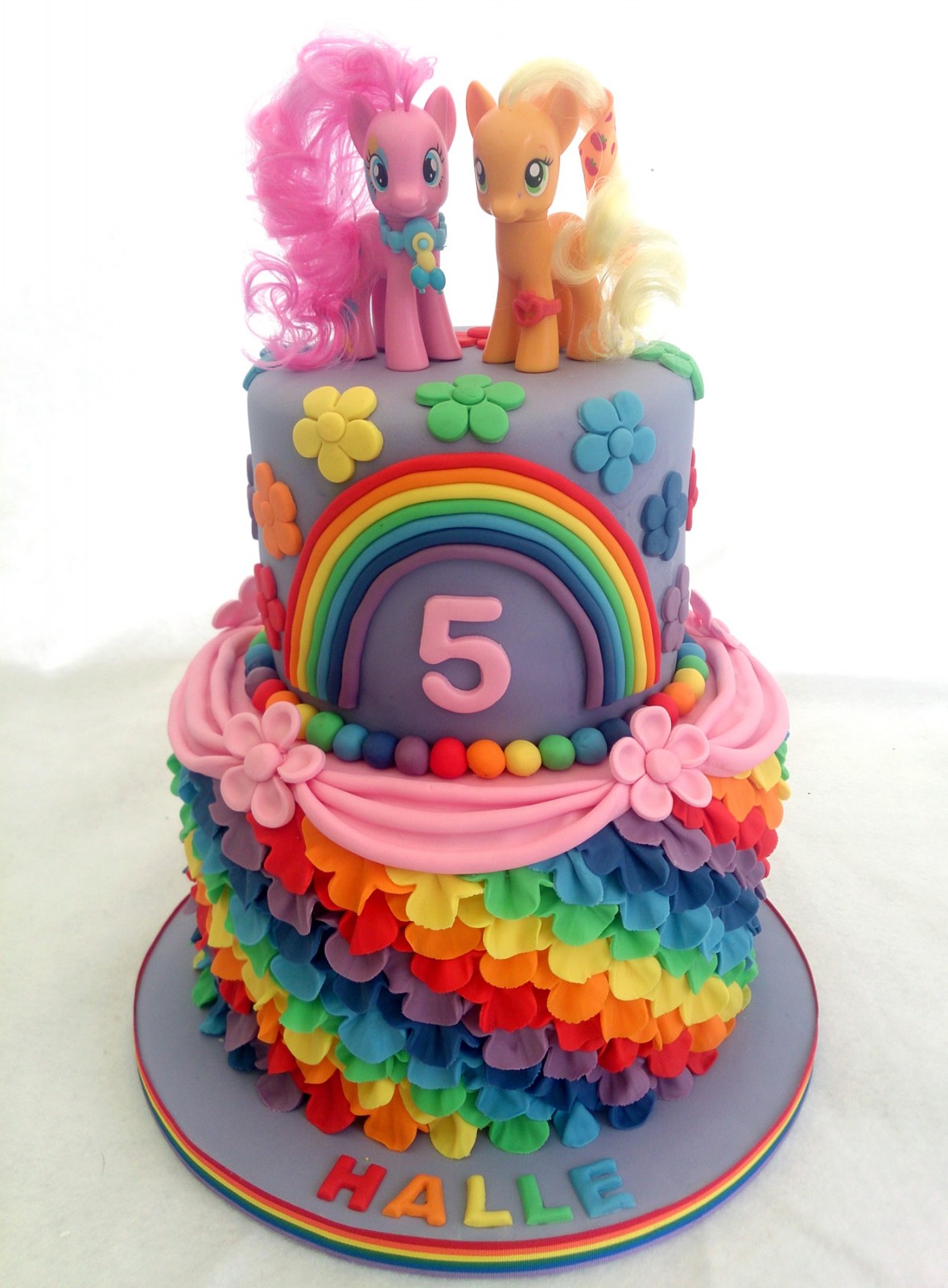 My Little Pony Rainbow Cake « Susie's Cakes