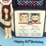 ufc themed novelty birthday cake  thumbnail