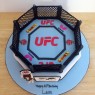 ufc themed novelty birthday cake  thumbnail