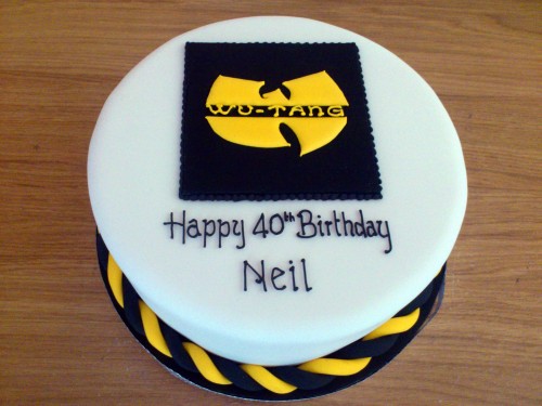 wu-tang novelty birthday cake