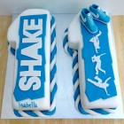 shake street dance themed novelty birthday cake