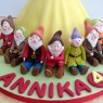 snow white and the seven dwarfs novelty birthday cake  thumbnail