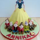 snow white and the seven dwarfs novelty birthday cake