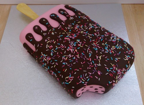 ice cream lolly novelty cake