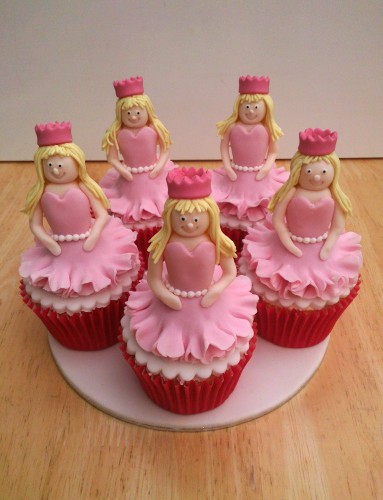 princess novelty cupcakes