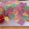 sewing machine novelty birthday cake with patchwork  thumbnail