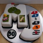 sports themed novelty birthday cake cricket golf rugby football greyhound racing