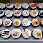 sports themed novelty birthday cupcakes cricket golf rugby football greyhound racing