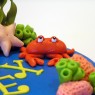 Aquarium themed birthday cake  thumbnail