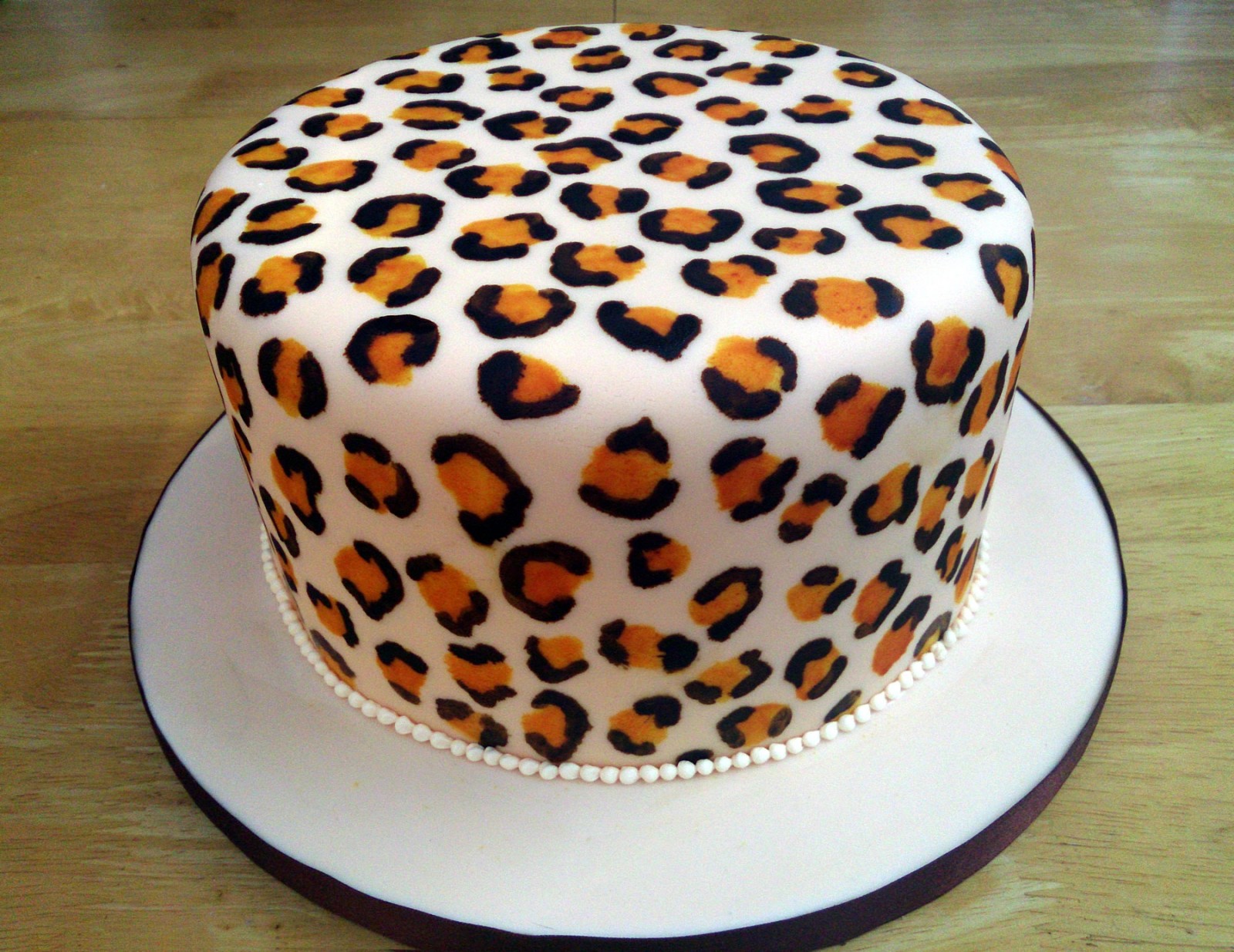 Leopard Print Birthday Cake With Leopard Print Sponge Susie s Cakes Leopard Print Birthday Cake With Leopard Print Sponge Susie s Cakes