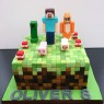 minecraft birthday cake  thumbnail