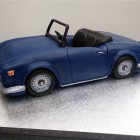 triumph tr6 cake