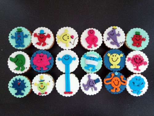 Mr Men Cupcakes