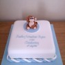 cheeky monkey christening cake  thumbnail