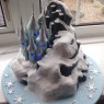 disney frozen castle with lights birthday cake sponge poole dorset detail 1[1] thumbnail