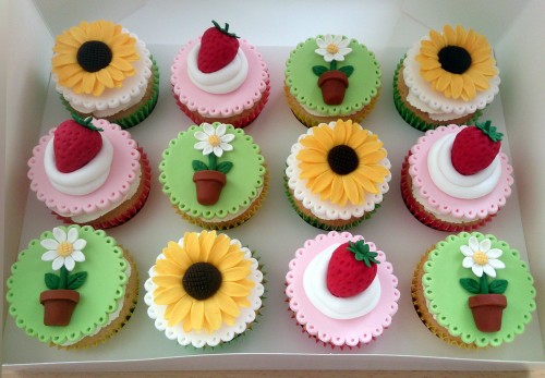 summer cupcakes