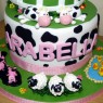 2 Tier Down on the Farm Birthday Cake thumbnail