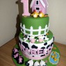 2 Tier Down on the Farm Birthday Cake thumbnail