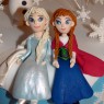 Disney Frozen Themed Cake With Anna, Elsa and Olaf  thumbnail