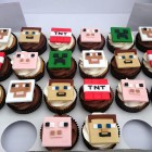 Minecraft Themed Cupcakes