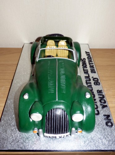 Morgan Sports Car Novelty Cake