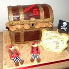 Pirates Treasure Chest Birthday Cake