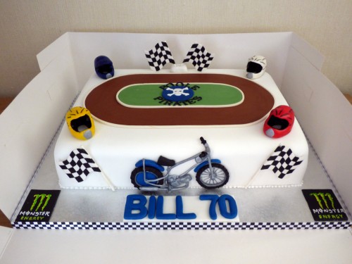 Poole Pirates Themed Birthday Cake