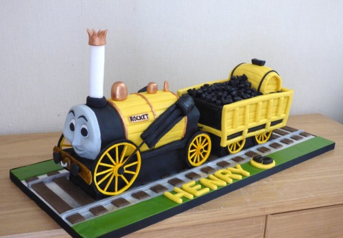 Stephen The Rocket Thomas the Tank Engine Friend Birthday Cake