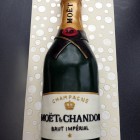 Bottle of bubbly champagne novelty bithday cake