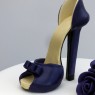 Glamourous 2 tier 60th birthday cake with stiletto shoe thumbnail