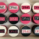 dfma corporate themed cupcakes