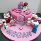 doc mcstuffins characters cake and cupcakes