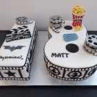 film cinema themed 18th Birthday cake