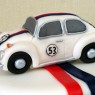 herbie inspired 2 tier birthday cake with topper thumbnail