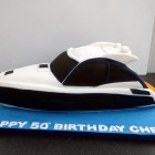 sunseeker motorcruiser cake