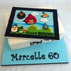 angry birds ipad novelty birthday cake