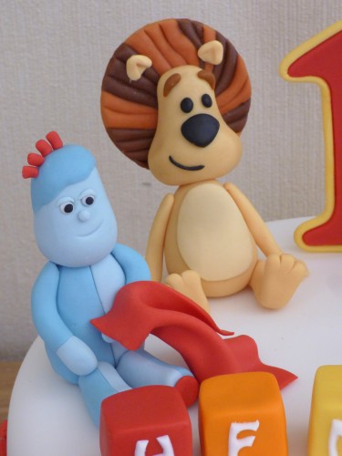 favourite toys 1st birthday cake