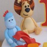 favourite toys 1st birthday cake thumbnail