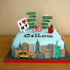 new york themed birthday cake